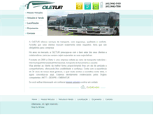 Tablet Screenshot of oletur.com.br